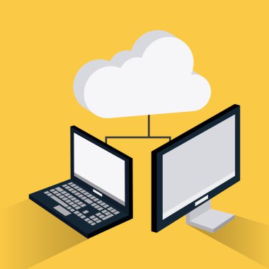 İzometrik teknoloji tasarım