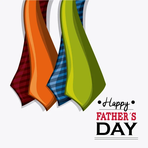 Icon of Fathers day design, vector illustration