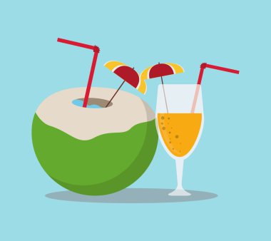 seyahat ve tatil tasarım, vektör çizim