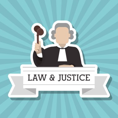 Simgesi tasarım, vektör çizim yargıç