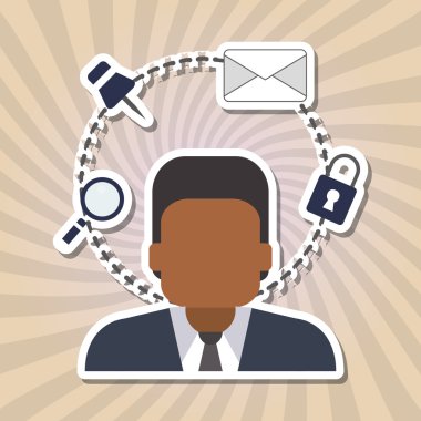 Sosyal Ortam simgesi tasarımı