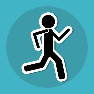 Kazanan ve işadamı tasarım, vektör çizim