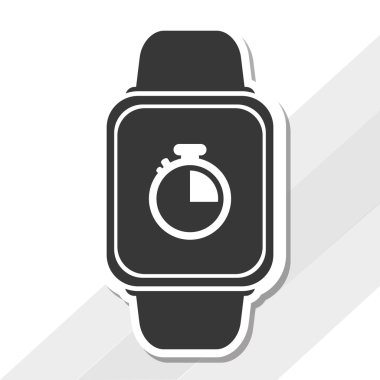 Akıllı izle tasarım, vektör çizim