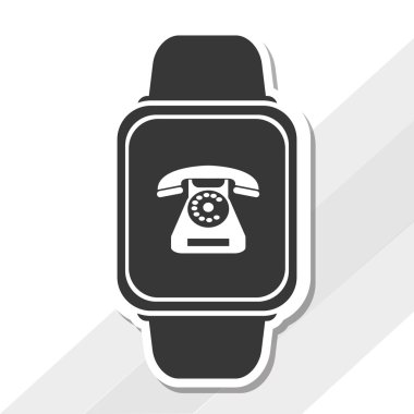 Akıllı izle tasarım, vektör çizim