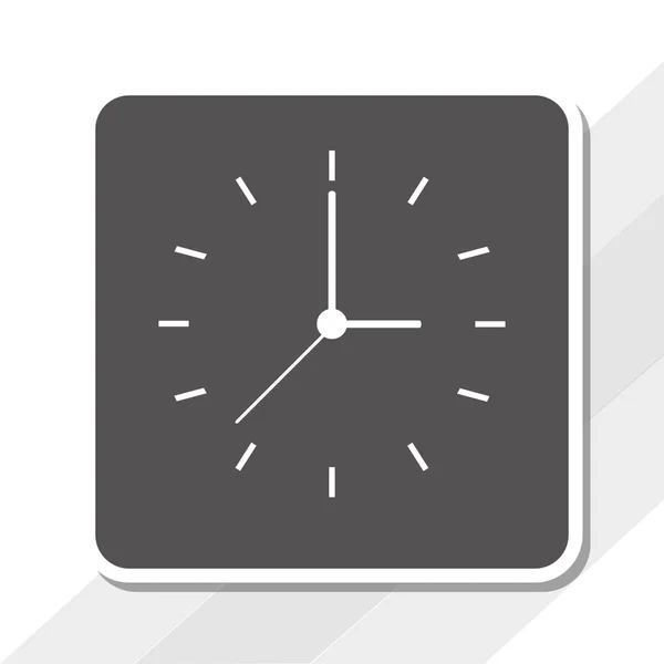 Tijd pictogram ontwerp, vectorillustratie — Stockvector