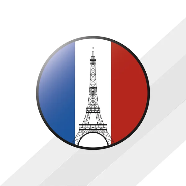 Icon design da França, ilustração vetorial —  Vetores de Stock