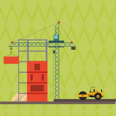 yol silindiri grafik tasarım, düzenlenebilir grafiği