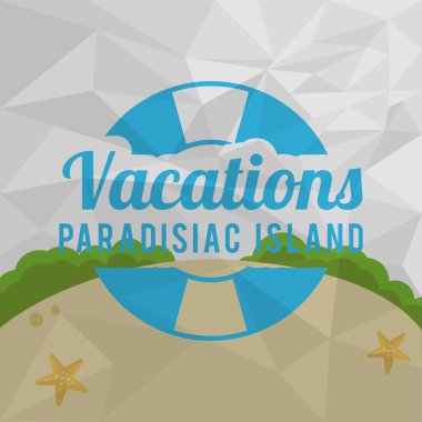 Tatil tasarım, vektör çizim simgesi