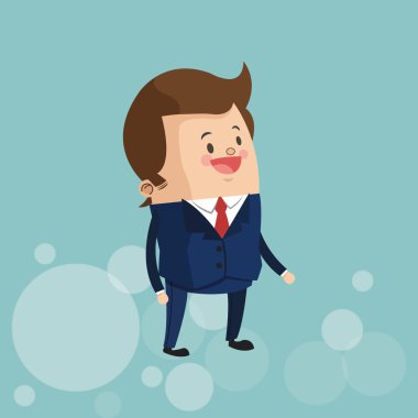 Adam profil tasarımı, vektör çizim