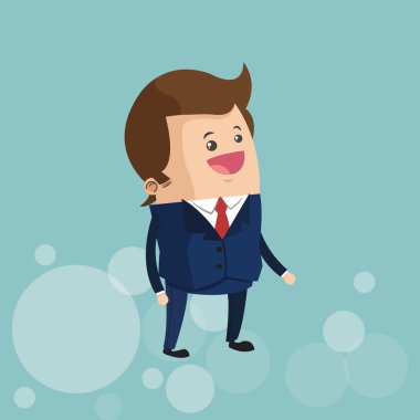 Adam profil tasarımı, vektör çizim