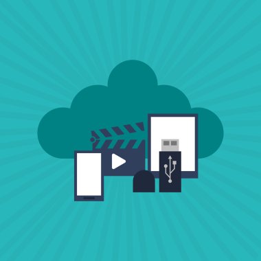 Veri Merkezi tasarım, vektör çizim