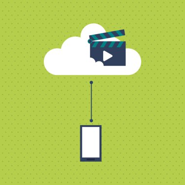 renkli veri merkezi grafik tasarım, vektör çizim