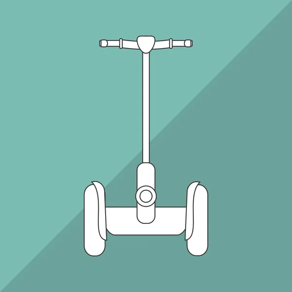 Segway-Icon-Design, Vektorillustration — Stockvektor