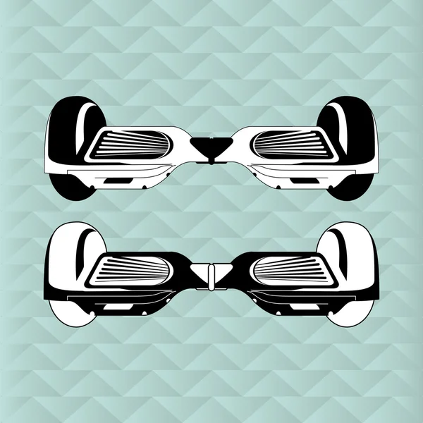 Segway-Icon-Design, Vektorillustration — Stockvektor