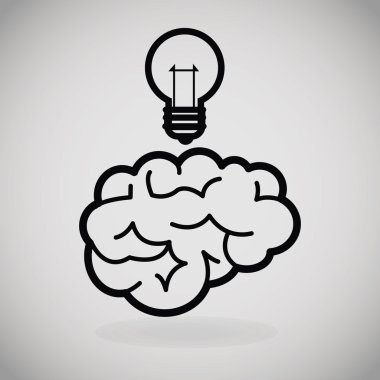 Fikir, vektör çizim, grafik tasarım