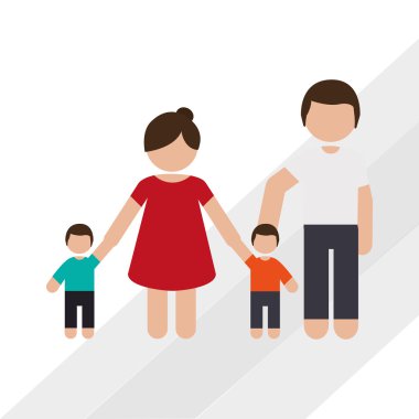 hamilelik kadın grafik tasarım, vektör çizim