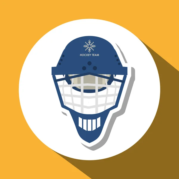 Hockey sport design, vektorillustration — Stockvektor