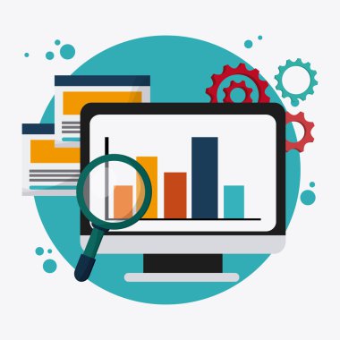 SEO grafik tasarım, vektör çizim