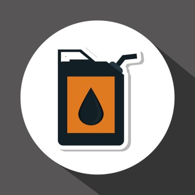 Endüstri tasarımı, vektör çizim petrol