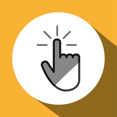 imleç simgesi tasarım, vektör çizim