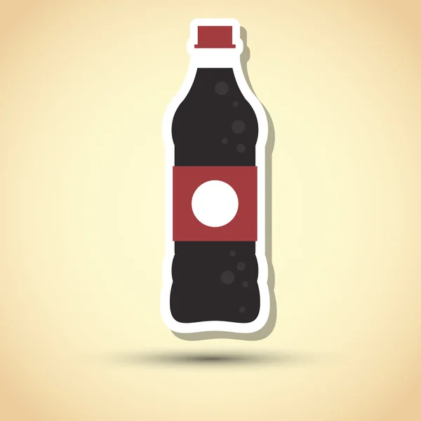 Soda icon design, illustrazione vettoriale — Vettoriale Stock