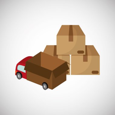 Teslimat, düzenlenebilir vecctor grafik tasarım