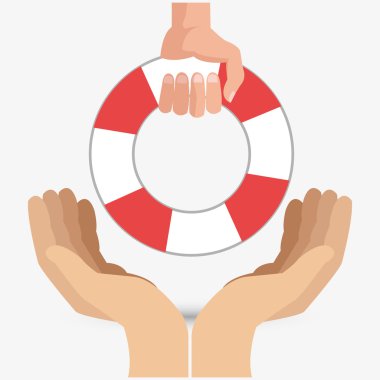 Sigorta, düzenlenebilir vecctor grafik tasarım