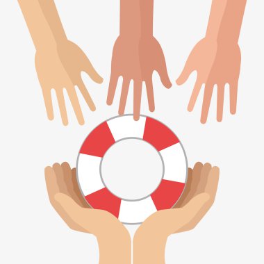 Sigorta, düzenlenebilir vecctor grafik tasarım