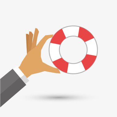 Sigorta, düzenlenebilir vecctor grafik tasarım