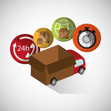 Teslimat, düzenlenebilir vecctor grafik tasarım