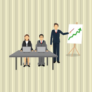 iş adamları grafik tasarım