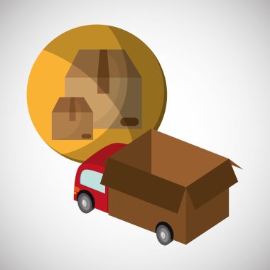 Teslimat, düzenlenebilir vecctor grafik tasarım