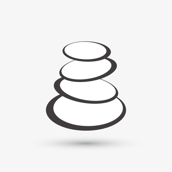 Graphic design of spa center, editable vecctor