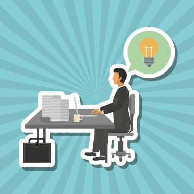 iş adamları grafik tasarım, düzenlenebilir vektör