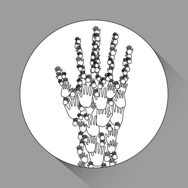 Grafik tasarım yardım, düzenlenebilir vecctor