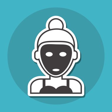 Spa merkezi, düzenlenebilir vecctor grafik tasarım