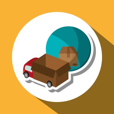 Teslimat, düzenlenebilir vecctor grafik tasarım