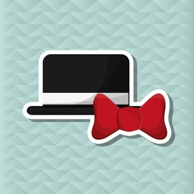 Babalar günü tasarım, vektör çizim simgesi