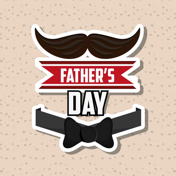 Icon of fathers day design , vector illustration — Stock Vector