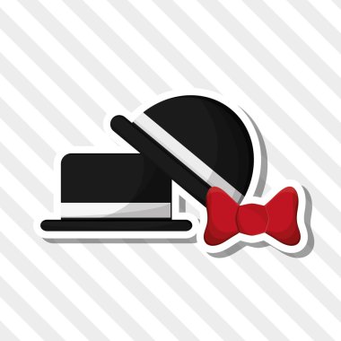 Babalar günü tasarım, vektör çizim simgesi