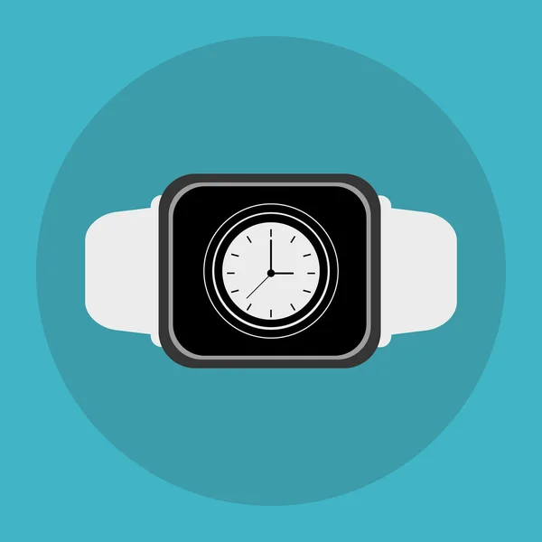 Εικονίδιο του σχεδιασμού έξυπνο ρολόι, εικονογράφηση φορέας — Διανυσματικό Αρχείο