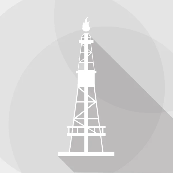Industry tower design , vector illustration — Stock Vector