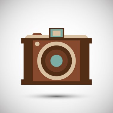 renkli retro tasarımı, vektör çizim