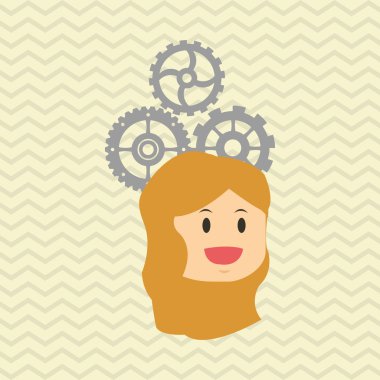 Düz resimde iş adamları tasarım, vektör çizgi film hakkında