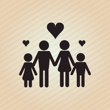 Aile tasarım düz çizimi