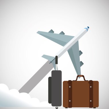 Tasarım, tatil ve Turizm kavramı, vektör çizim seyahat