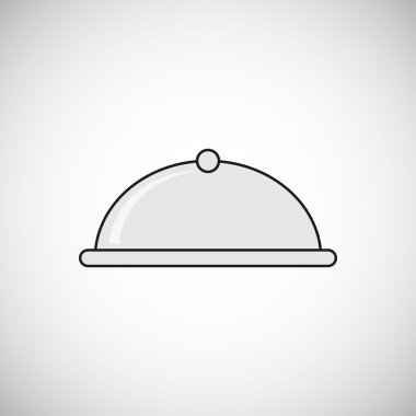 menü tasarımı, düz illüstrasyon