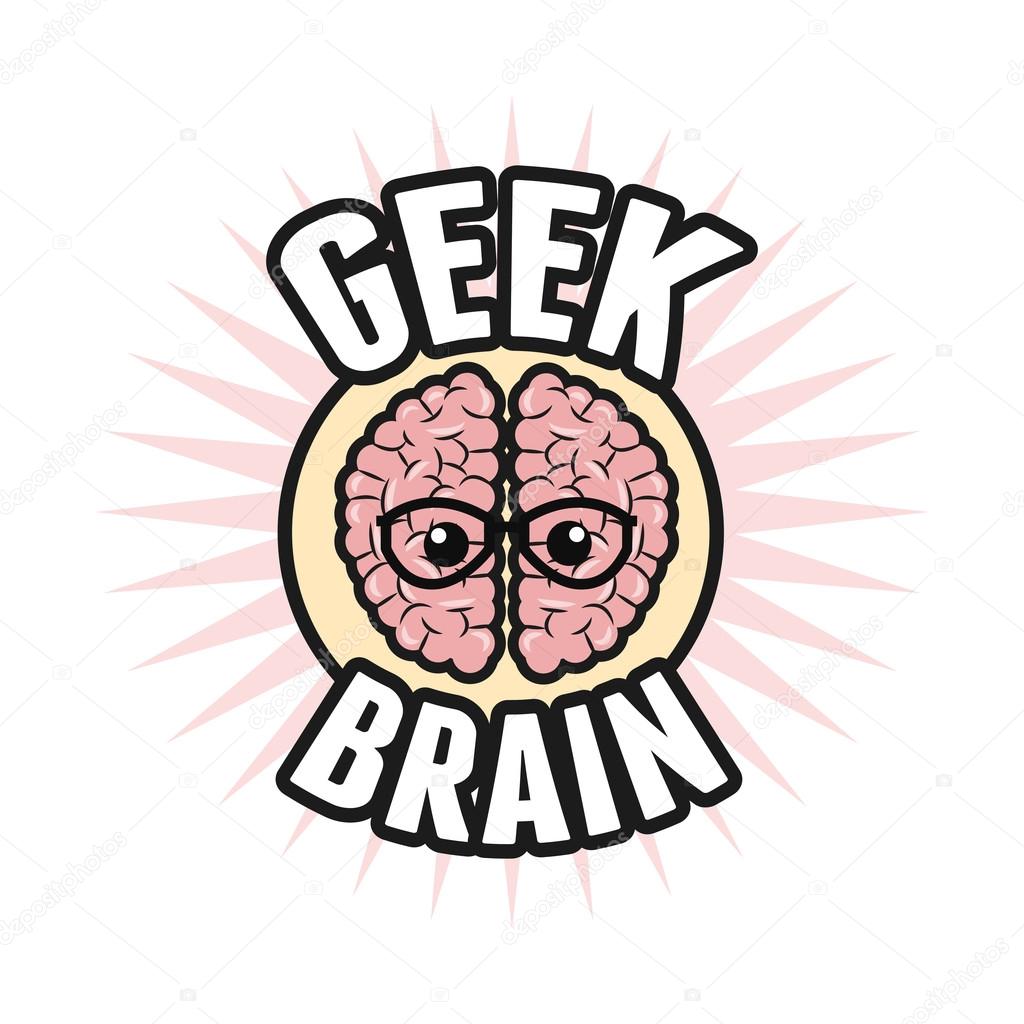 Geek concept with icon design, vector illustration 10 eps graphic.