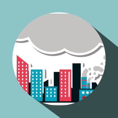 Kirliliğinin grafik tasarım