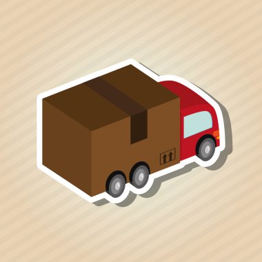 renkli teslim tasarım, vektör çizim